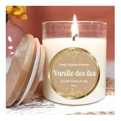 Bougie parfumée à la vanille BIO de Madagascar